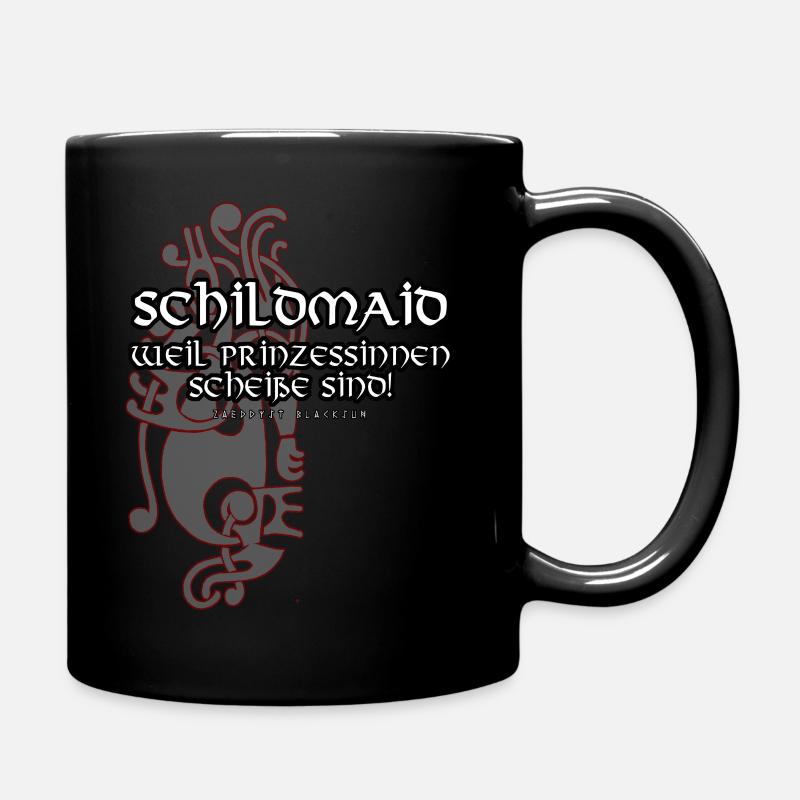 Schildmaid Shirt von Zaeddyst Blacksun - Tasse einfarbig - Schwarz