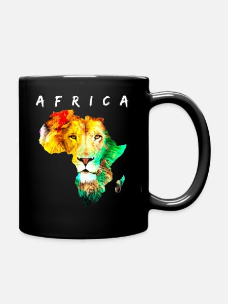 Afrique - Mug uni - noir