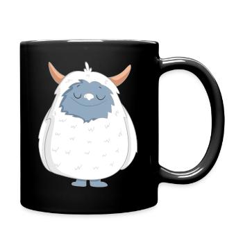 Yeti - Tasse einfarbig - Schwarz - Rechts