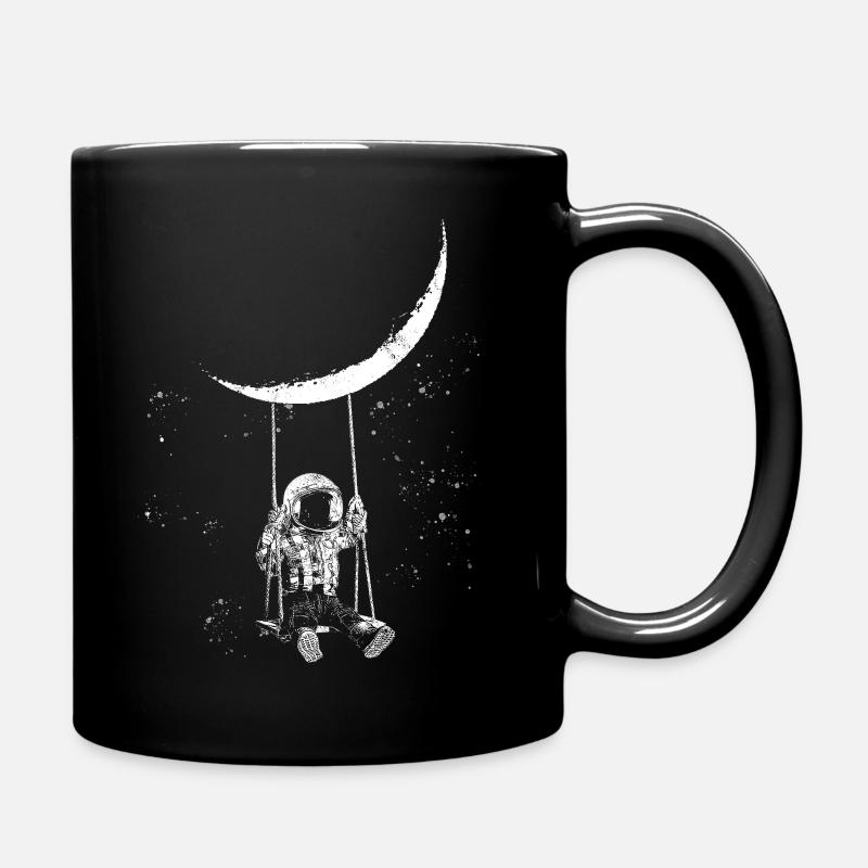 Space - Tasse einfarbig - Schwarz