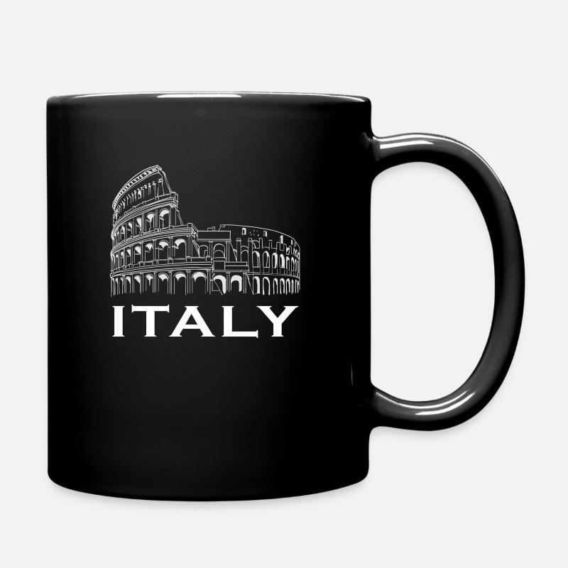 Italien Rom - Tasse einfarbig - Schwarz