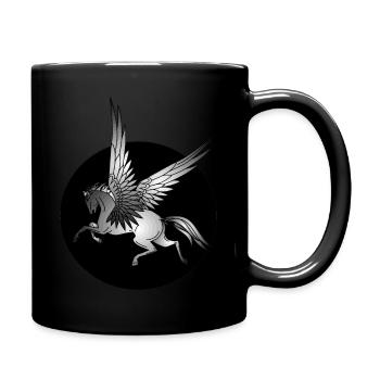 Pegasus - Full Colour Mug - black - Right