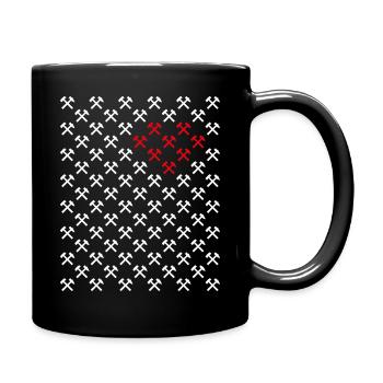 Ruhrpott Love - Full Colour Mug - black - Right