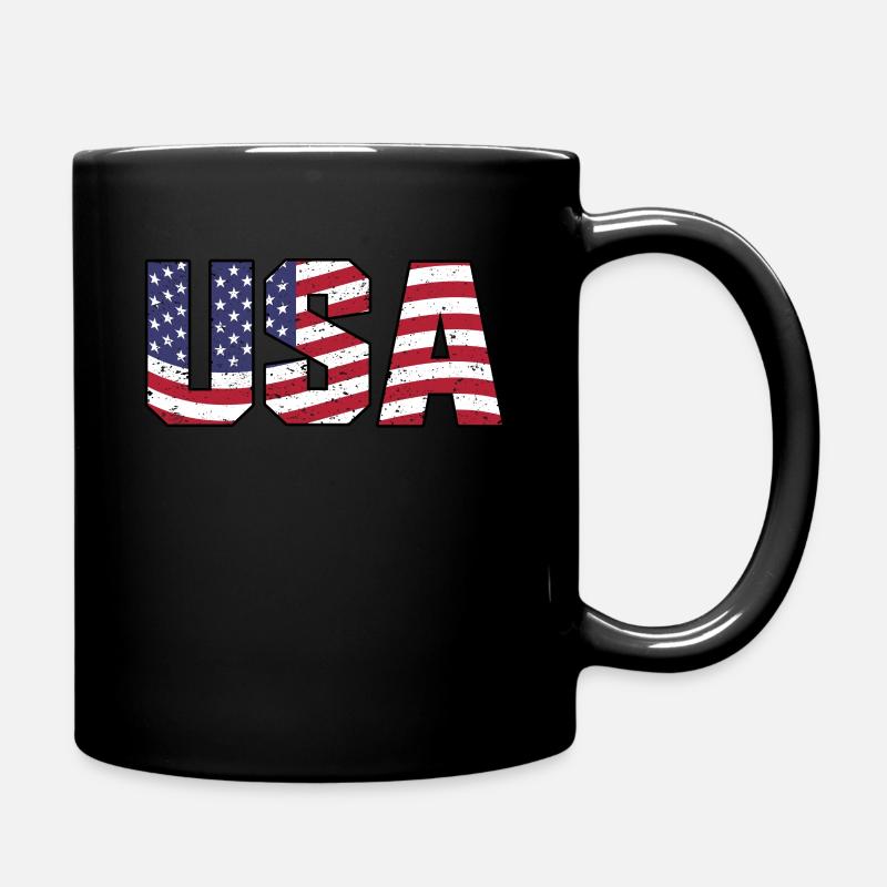 UNITED STATES - Full Colour Mug - black