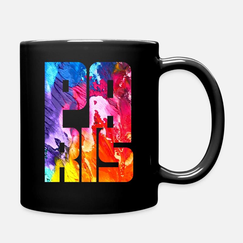 Paris - Tasse einfarbig - Schwarz