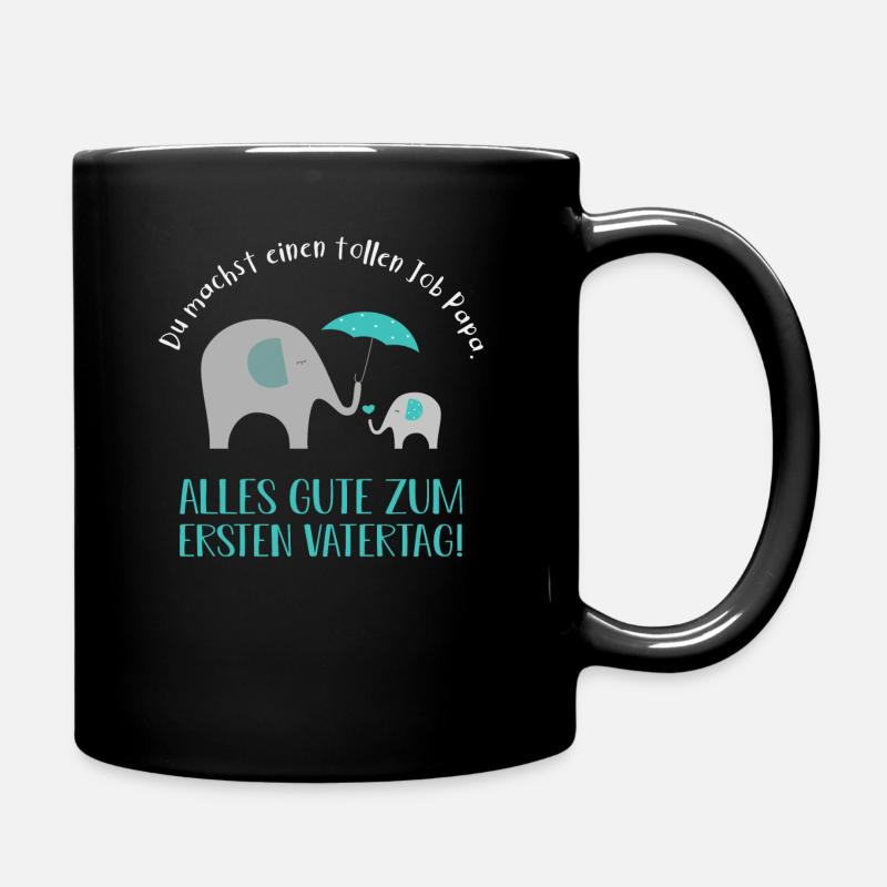 Vatertag - Tasse einfarbig - Schwarz