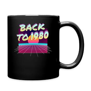 80 - Mug uni - noir - Droite