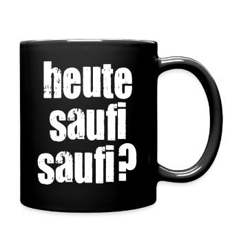 saufi saufi - Tasse einfarbig - Schwarz - Rechts