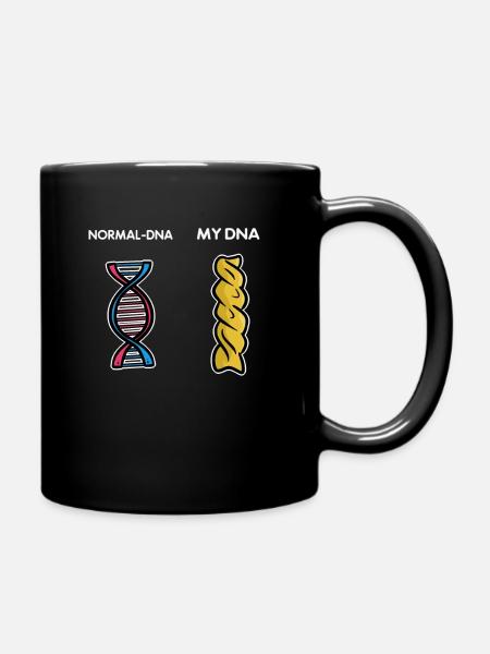 pâtes - Mug uni - noir