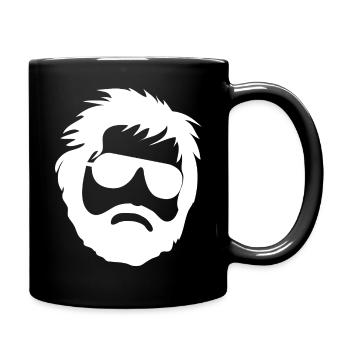 Alan Hangover Wolfpack - weiß - Tasse einfarbig - Schwarz - Rechts