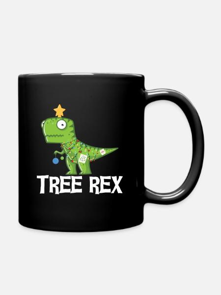Tree Rex Tree Rex - Full Colour Mug - black