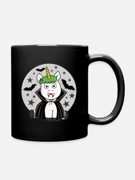 Licorne de vampire - Mug uni - noir