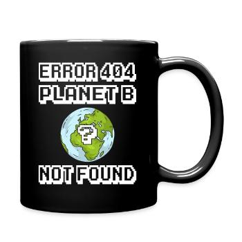 Climat de la planète - Mug uni - noir - Droite