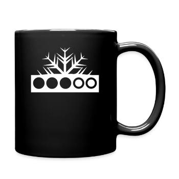 Biathlon Winter Sports Shooting - Full Colour Mug - black - Right