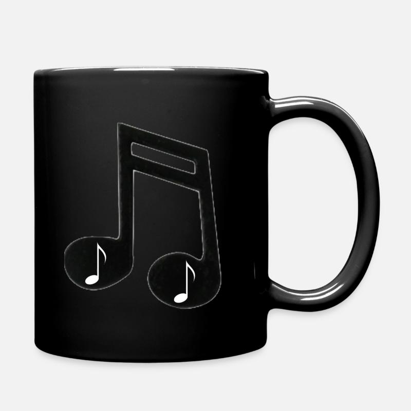 note de musique notes de musique note de musique - Mug uni - noir