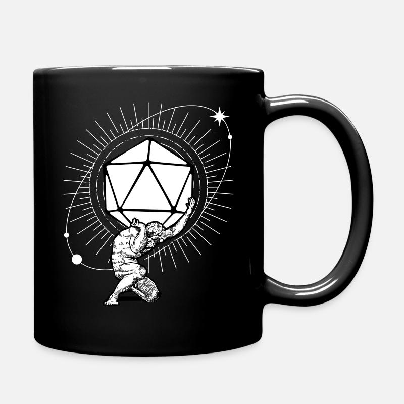 Pen and paper Titan Welt - Tasse einfarbig - Schwarz