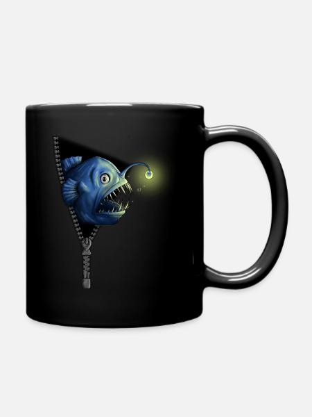 Zippy le poisson-grenouille - Mug uni - noir