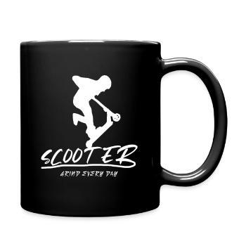 Grind Every Day Stunt Scooter - Mug uni - noir - Droite