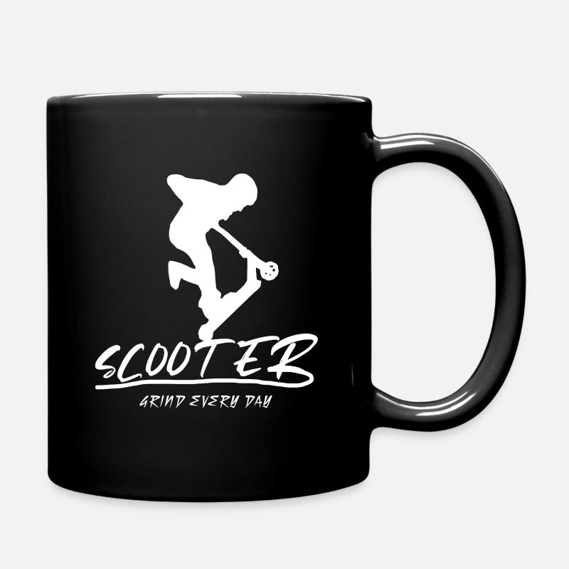 Grind Every Day Stunt Scooter - Tasse einfarbig - Schwarz