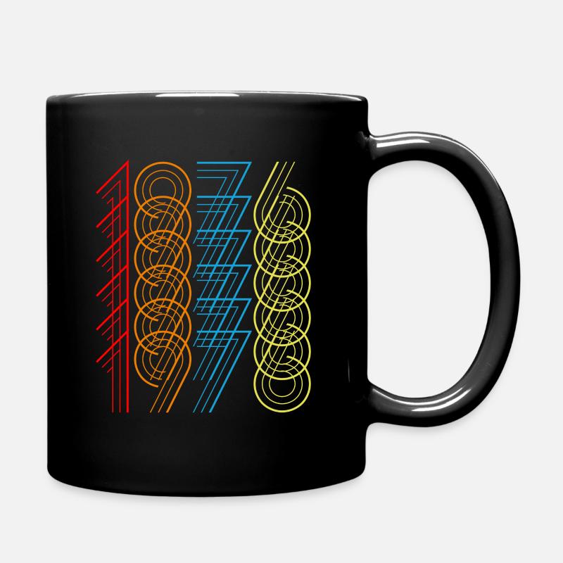 1976 - Tasse einfarbig - Schwarz