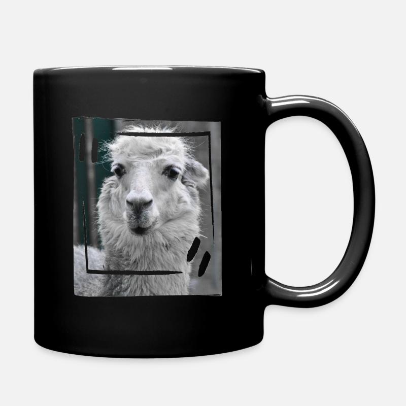lama - Full Colour Mug - black
