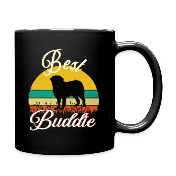 Best Buddie Bernese Mountain Dog - Full Colour Mug - black - Right