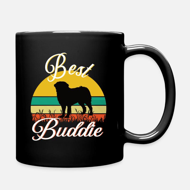 Meilleur chien de montagne bernois Buddie - Mug uni - noir
