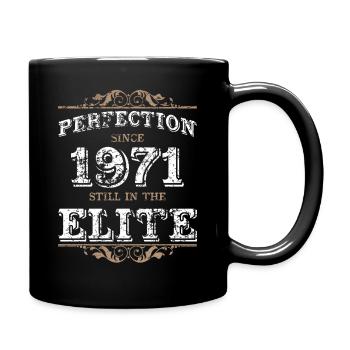 Perfection since 1971 still in the elite - Full Colour Mug - black - Right