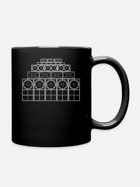 Good sound system - Full Colour Mug - black