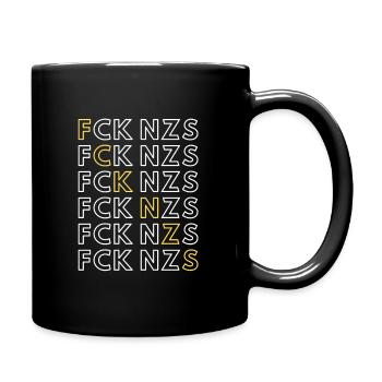 FCK NZS contre les Nazis Anti Afd - Mug uni - noir - Droite