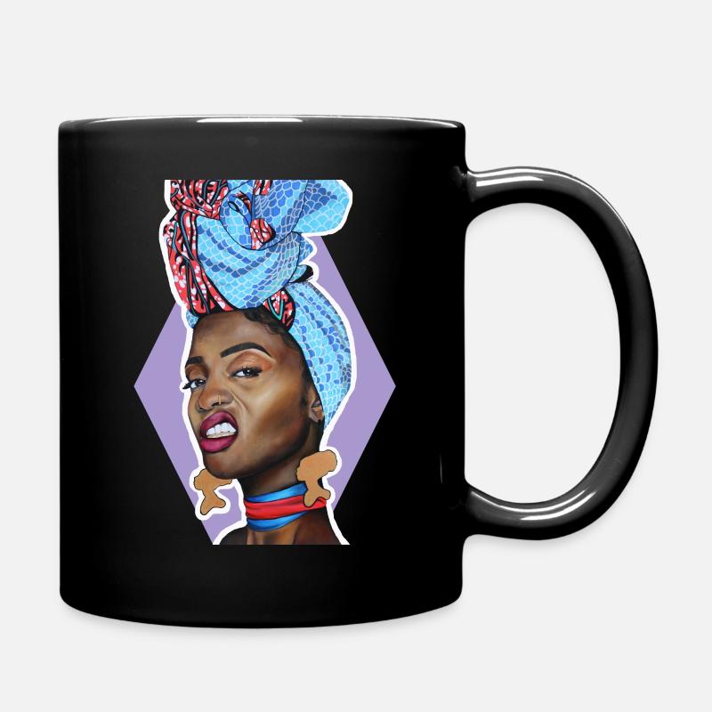 Mean Muggin 2 - Full Colour Mug - black