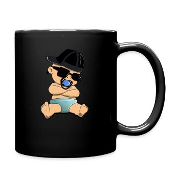 Bébé like a boss - bébé bébé enfant parents - Mug uni - noir - Droite