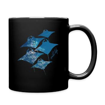 Rays Wildlife - Full Colour Mug - black - Right