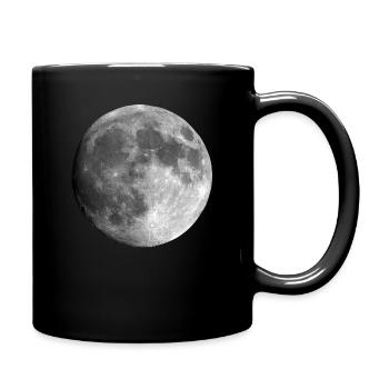 FULL MOON - Tasse einfarbig - Schwarz - Rechts