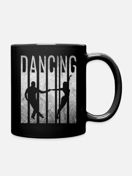 Danse cadeau de danse de danse latino-américaine - Mug uni - noir