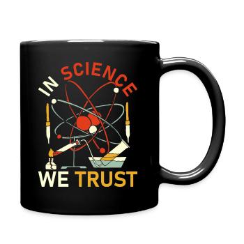 Science nerd geek physique - Mug uni - noir - Droite