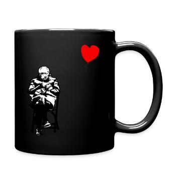 Bernie Sanders Inauguration Day Meme - Full Colour Mug - black - Right