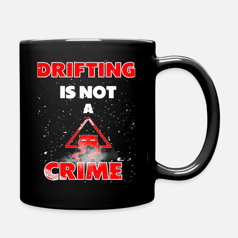 Drift Car Drift Designe Drift Fan Drift Retro - Mug uni - noir