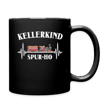 Model railway track H0 Kellerkind EKG model railway - Full Colour Mug - black - Right
