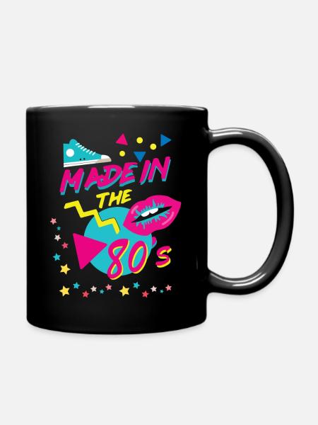 Made in the 80s - Mug uni - noir