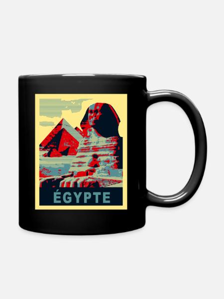 Egypte - Mug uni - noir