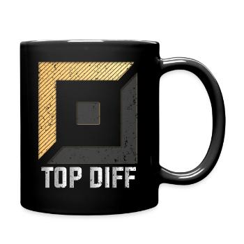 Top Diff League merch Toplane Tilter and salty LOL - Tasse einfarbig - Schwarz - Rechts