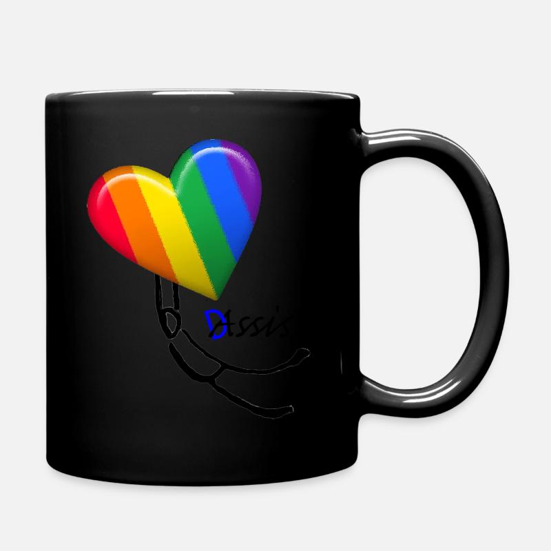 fly - Mug uni - noir