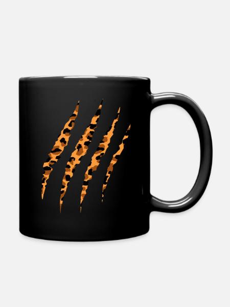 Léopard Claw - Mug uni - noir