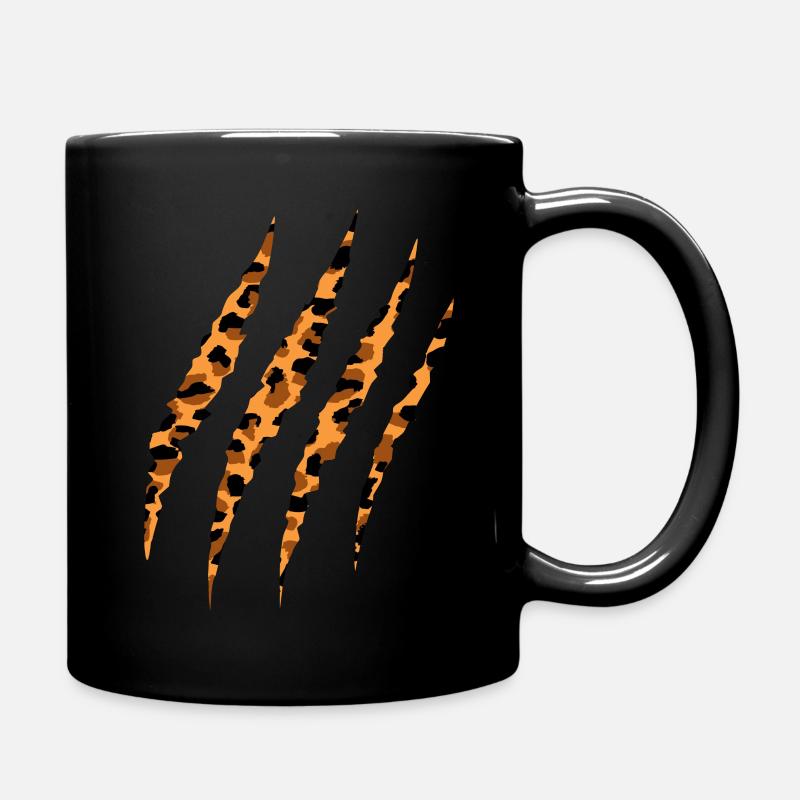 Leopard Claw - Tasse einfarbig - Schwarz