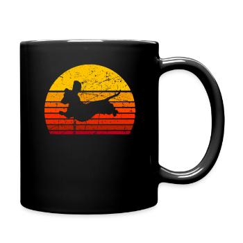Dachshund dog dachshund rough-haired dachshund dog love - Full Colour Mug - black - Right