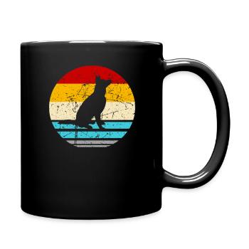 Berger allemand Berger amateur de chiens - Mug uni - noir - Droite
