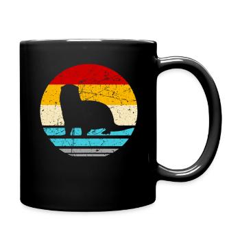 Otter Gift Marten Animal Sea Otter Animal Lover - Full Colour Mug - black - Right