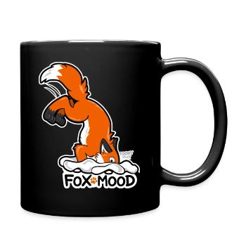 Red Fox Fox-Mood - Full Colour Mug - black - Right
