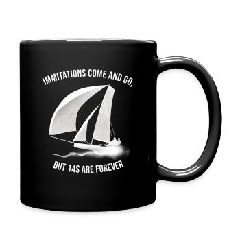Skiff Int 14s - Tasse einfarbig - Schwarz - Rechts